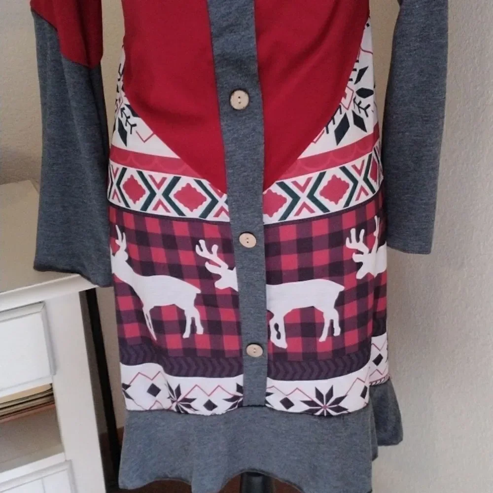 NWT Camisa Wintery Cover Up